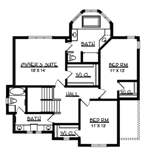 Upper Floor Plan